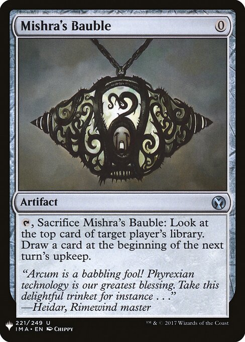 Mishra's Bauble IMA-221