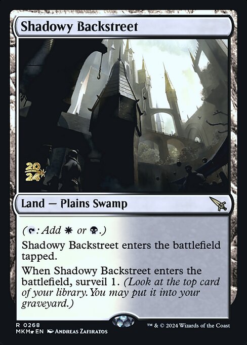 Shadowy Backstreet 268s