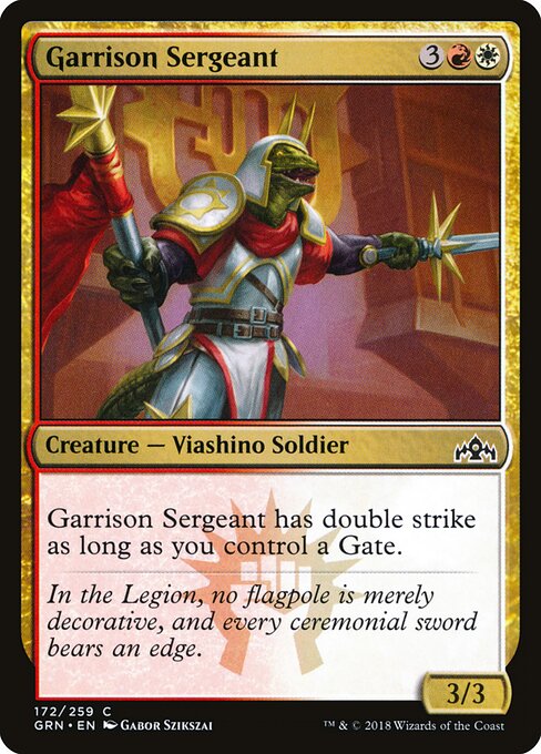 Garrison Sergeant 172