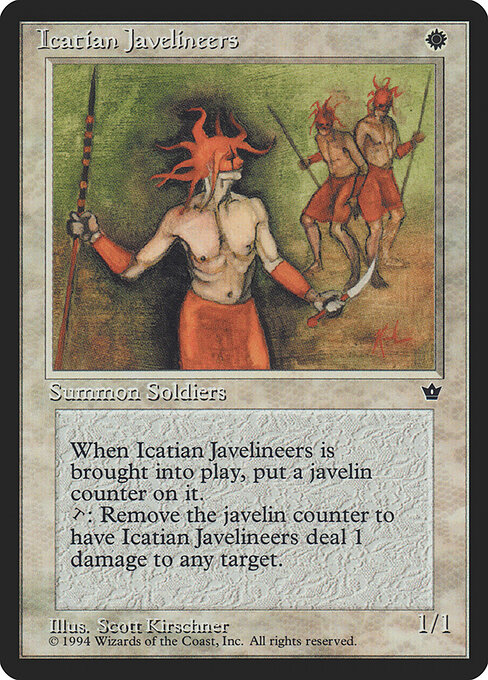 Icatian Javelineers 8c