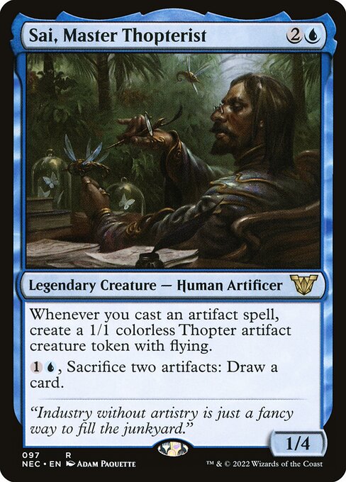 Sai, Master Thopterist 97