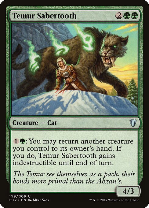 Temur Sabertooth 159