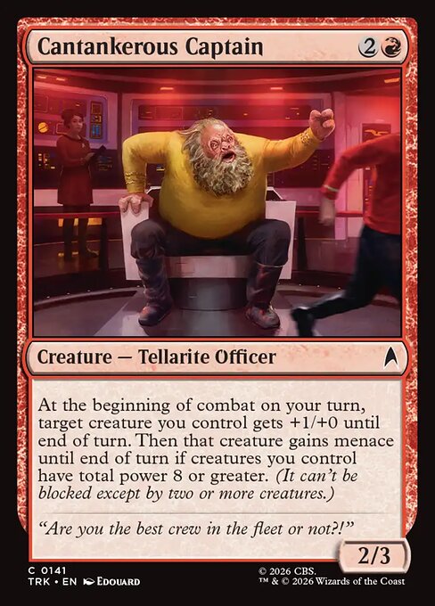 Cantankerous Captain 141