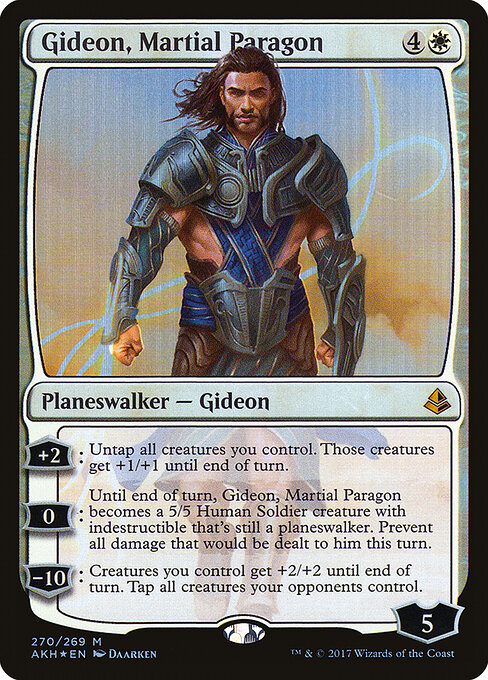 Gideon, Martial Paragon 270