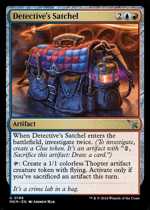 Detective's Satchel 196