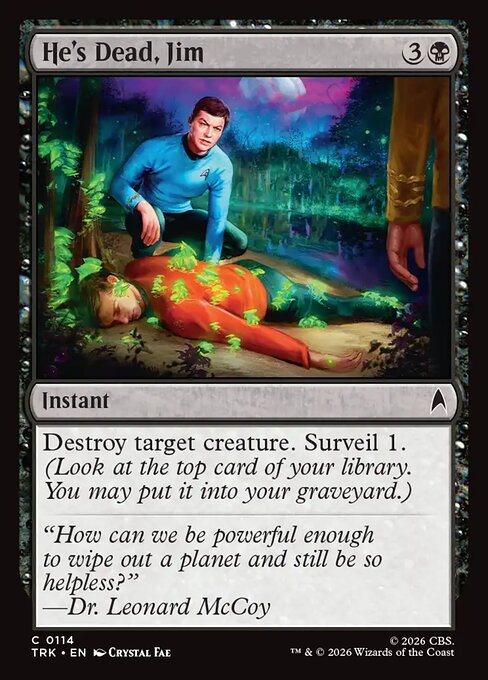 He's Dead, Jim 114
