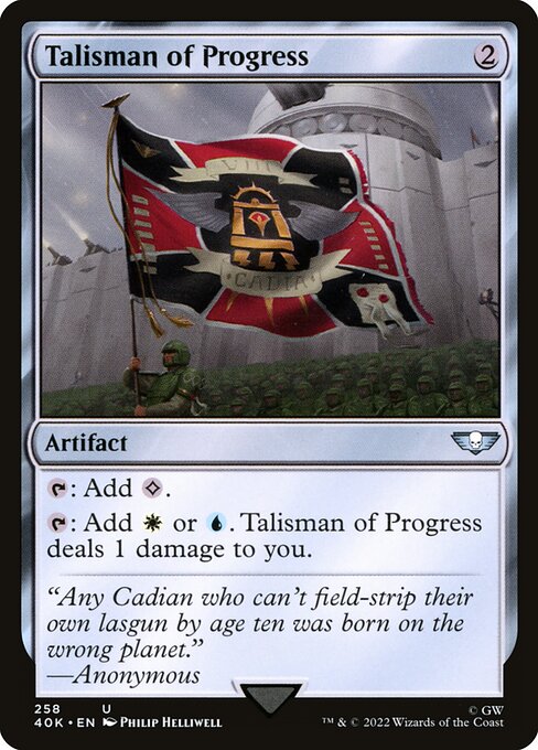 Talisman of Progress 258