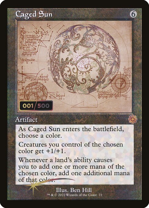 Caged Sun 72z