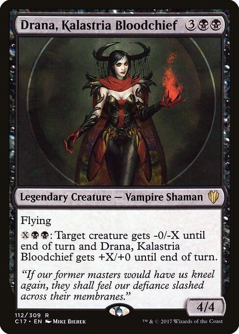 Drana, Kalastria Bloodchief 112