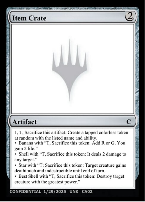Item Crate CA02c
