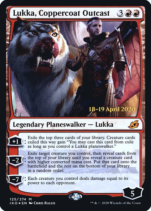 Lukka, Coppercoat Outcast 125s