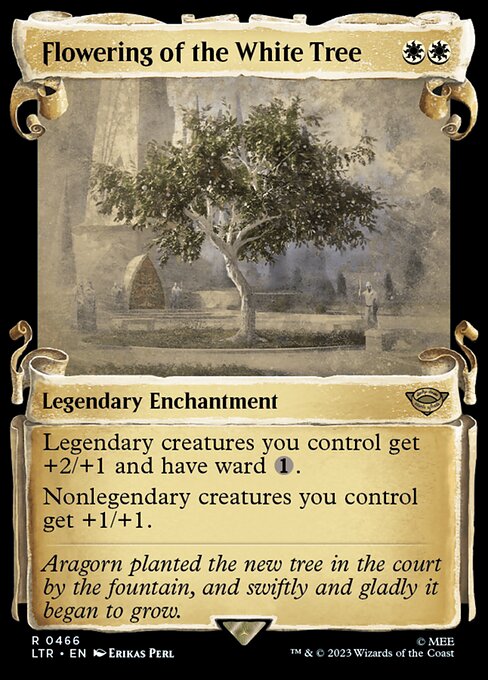 Flowering of the White Tree 466