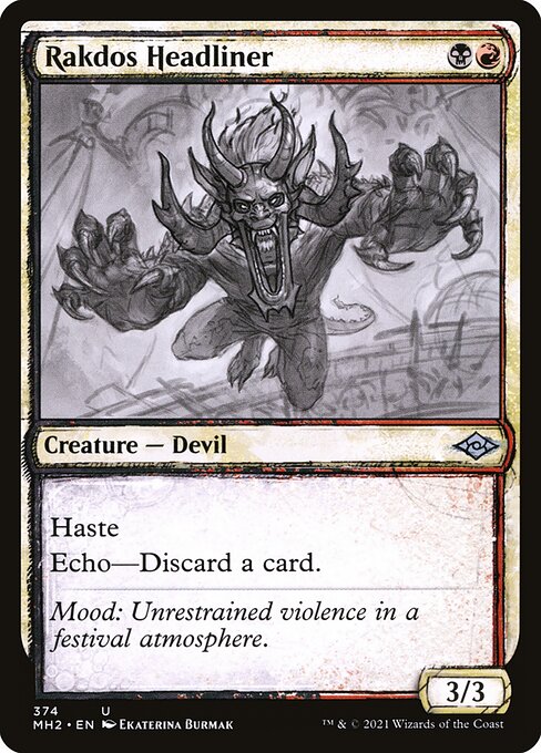 Rakdos Headliner 374