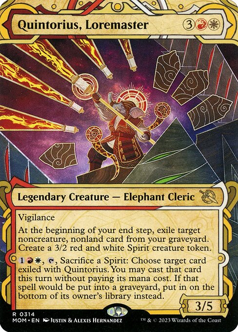 Quintorius, Loremaster 314