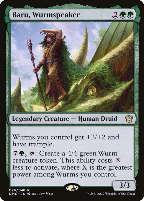 Baru, Wurmspeaker 26