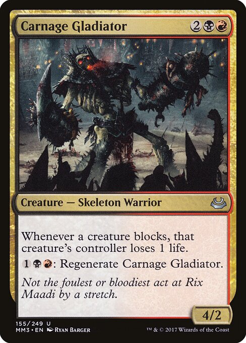 Carnage Gladiator 155