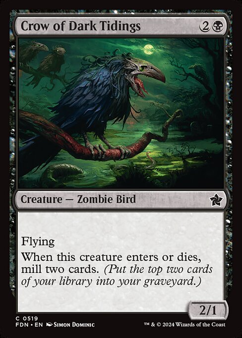Crow of Dark Tidings 519