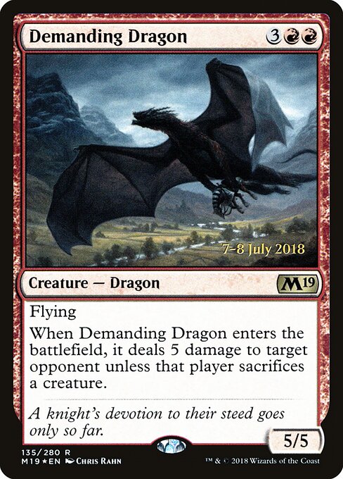 Demanding Dragon 135s