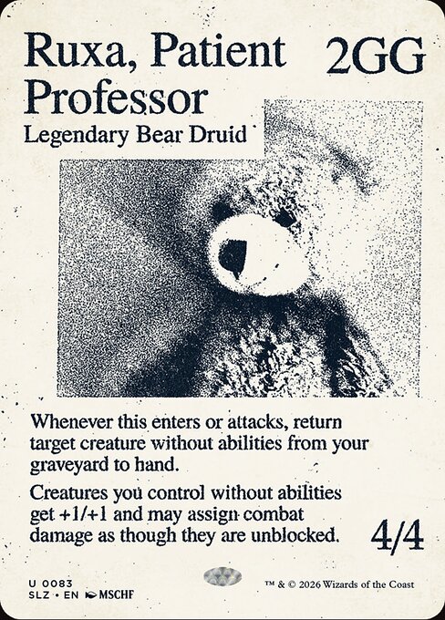 Ruxa, Patient Professor 83