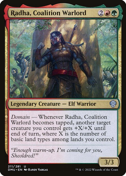 Radha, Coalition Warlord 211