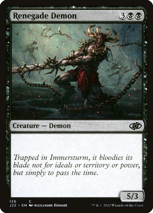Renegade Demon 126