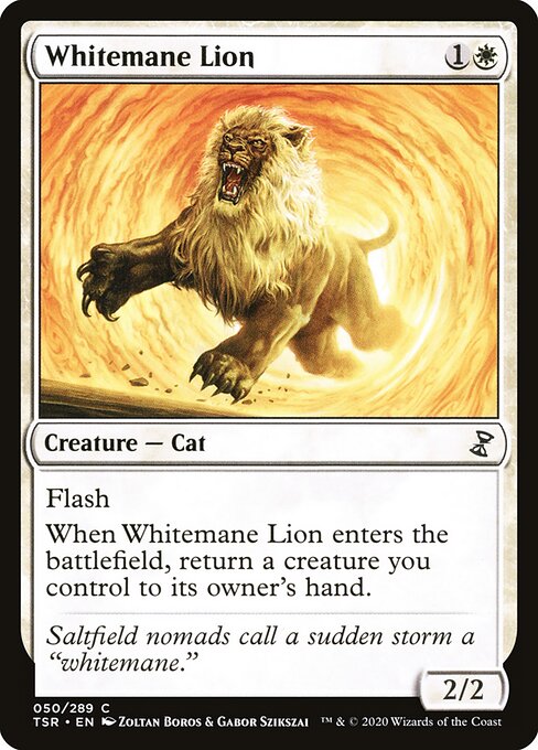 Whitemane Lion 50