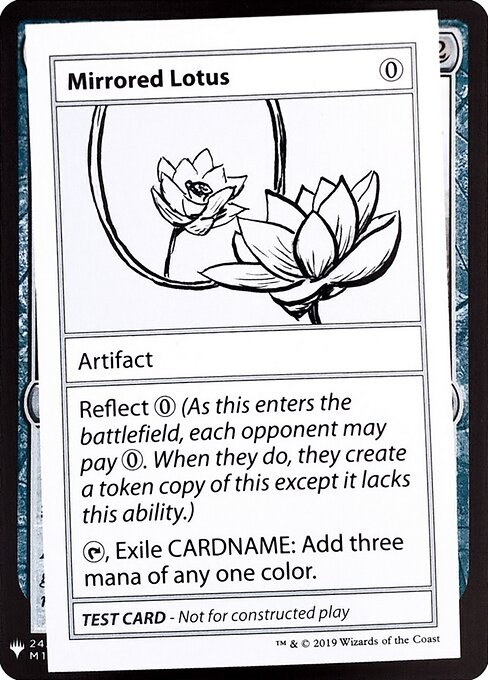 Mirrored Lotus 107