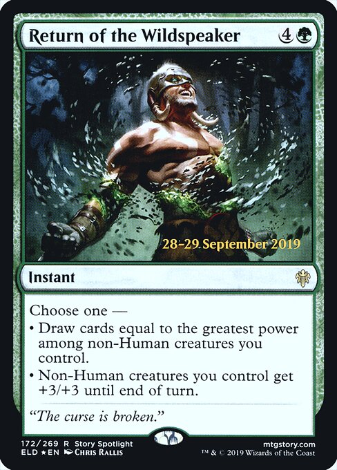 Return of the Wildspeaker 172s