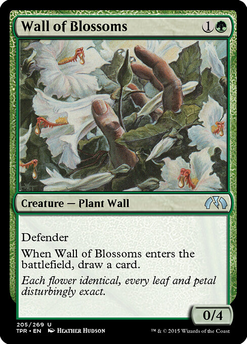 Wall of Blossoms 205