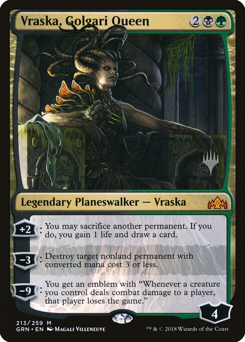 Vraska, Golgari Queen 213p