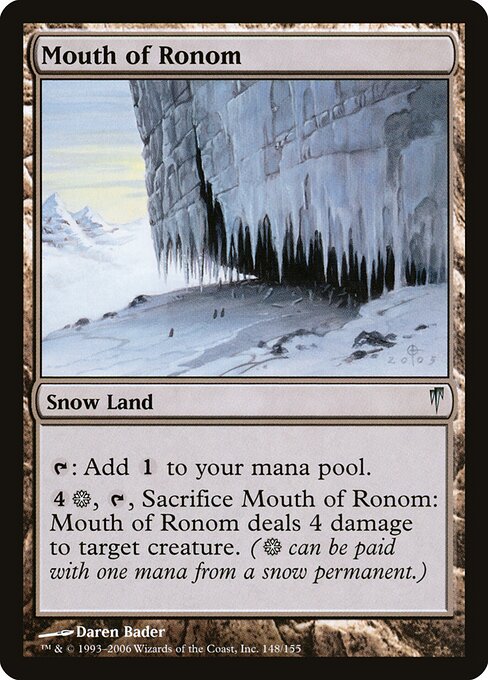 Mouth of Ronom 148