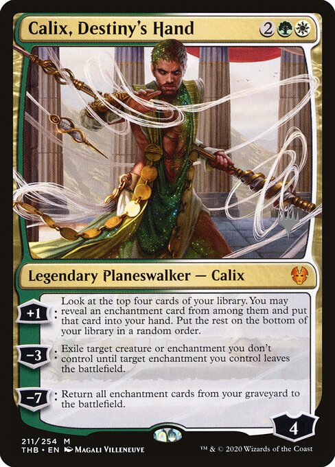 Calix, Destiny's Hand 211p