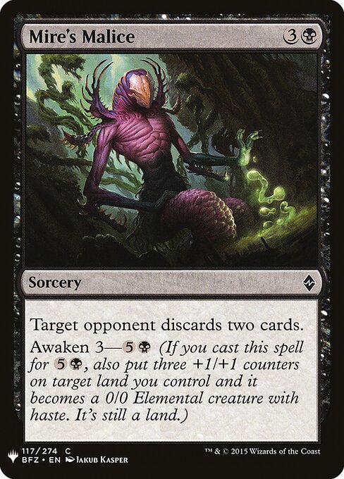 Mire's Malice BFZ-117