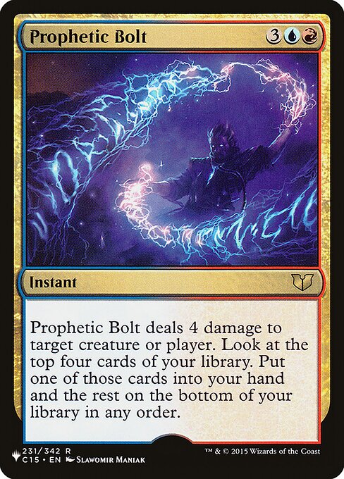 Prophetic Bolt C15-231