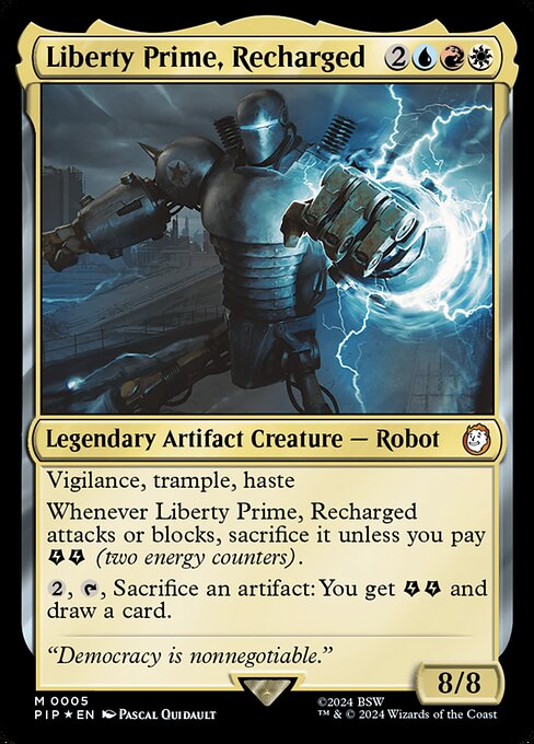 Liberty Prime, Recharged 5