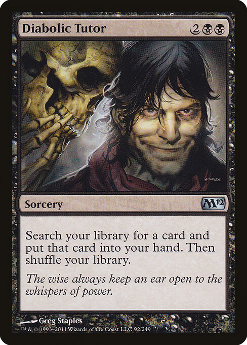 Diabolic Tutor 92