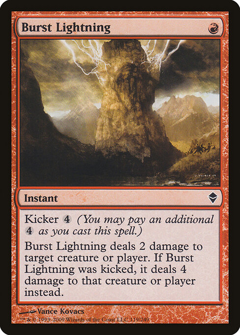 Burst Lightning 119