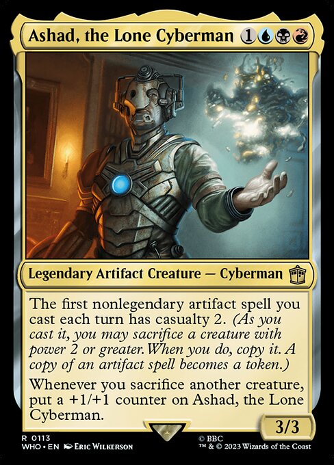 Ashad, the Lone Cyberman 113