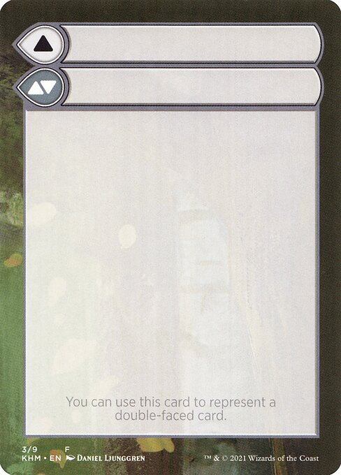 Double-Faced Substitute Card 3