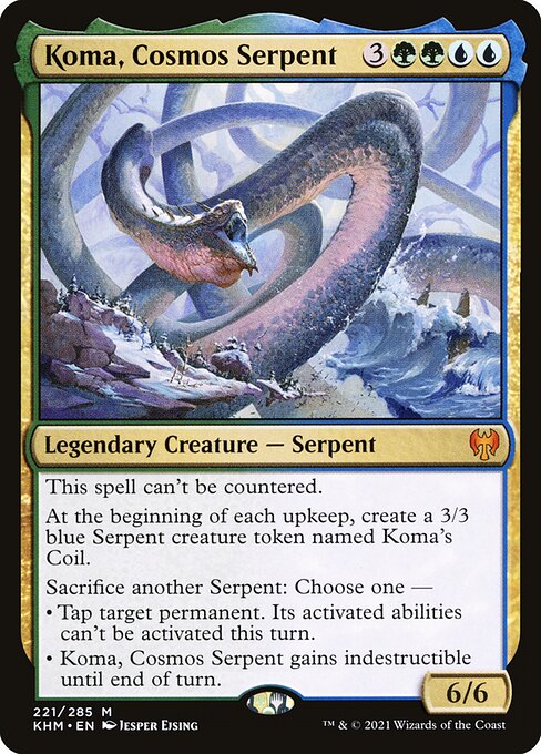 Koma, Cosmos Serpent 221