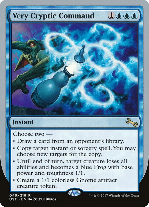 Very Cryptic Command 49c