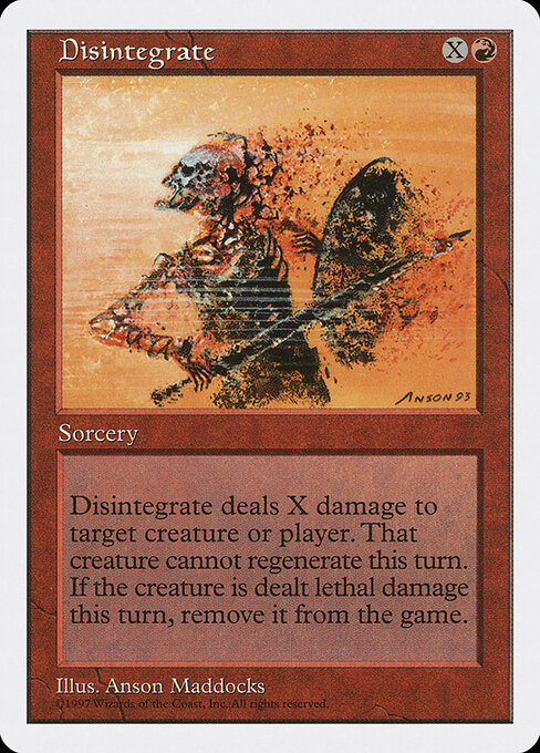 Disintegrate 219