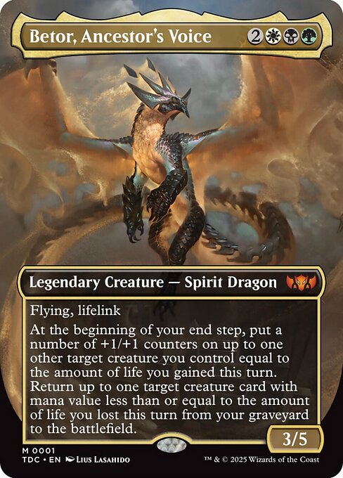 Betor, Ancestor's Voice 1