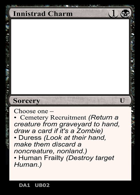 Innistrad Charm UB02c
