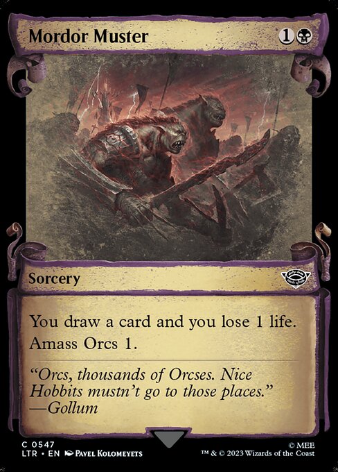Mordor Muster 547