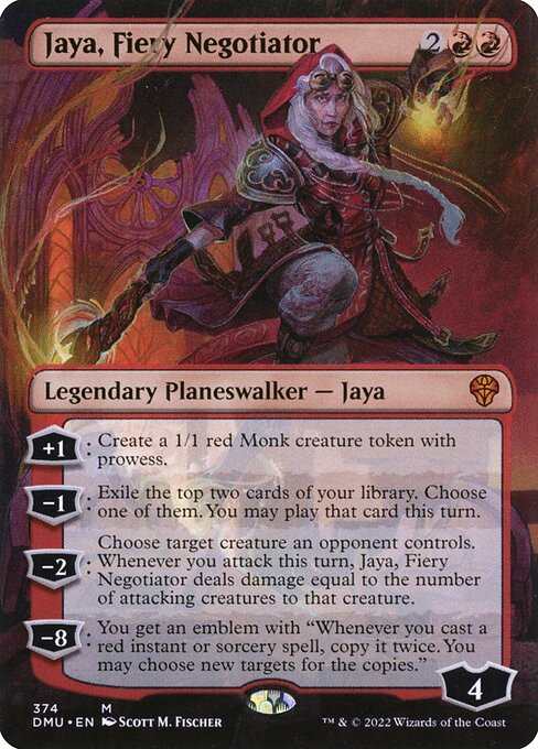 Jaya, Fiery Negotiator 374