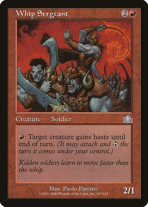 Whip Sergeant 107