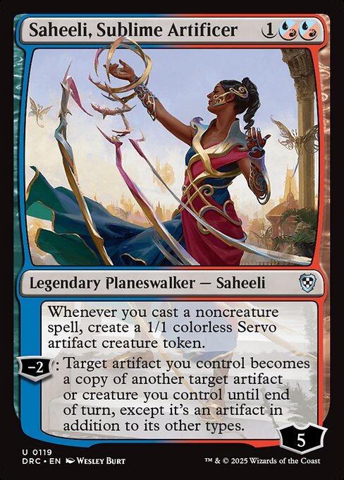 Saheeli, Sublime Artificer 119