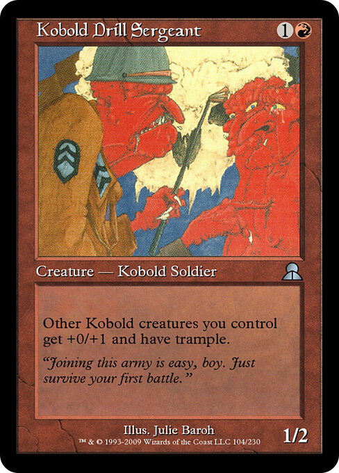 Kobold Drill Sergeant 104