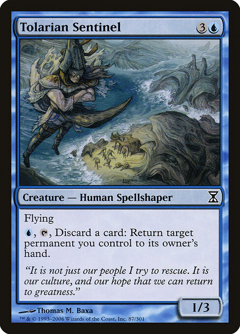 Tolarian Sentinel 87